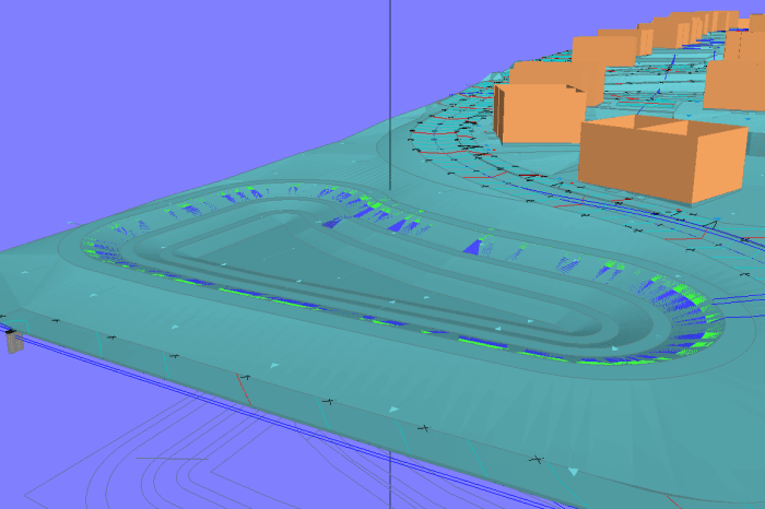 Site 3D - 3D Pond view